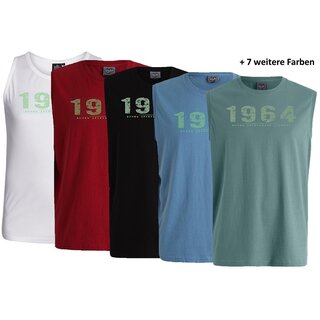 bergre Tanktop AHORN SPORTS 11 Farben Druck Vintage...
