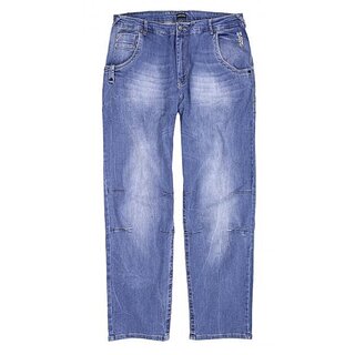 Übergrössen ! Jeans LAVECCHIA Comfort Fit LV-601 Stoneblau W42 - W60, L30/L32