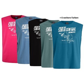 �bergr��en Tanktop AHORN SPORTSWEAR 11 Farben Druck South...