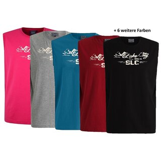 bergren Tanktop AHORN SPORTSWEAR 11 Farben Druck SLC...