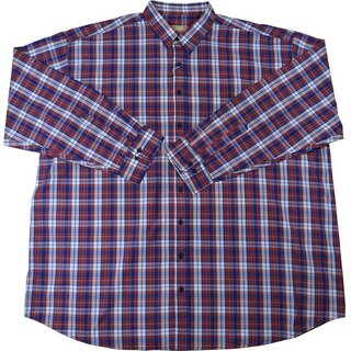 bergren Herrenhemd Bordeaux/Lila/Wei kariert Download...