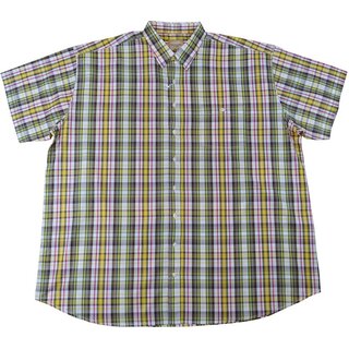 bergren Herrenhemd Wei/Grn/Braun/Rosa kariert...