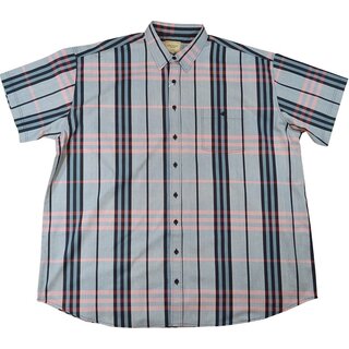 KAMRO bergren Herrenhemd Grau/Rosa/Schwarz kariert...