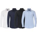 REDMOND Langarmhemd Brusttasche 4 Farben S-3XL Modern Fit