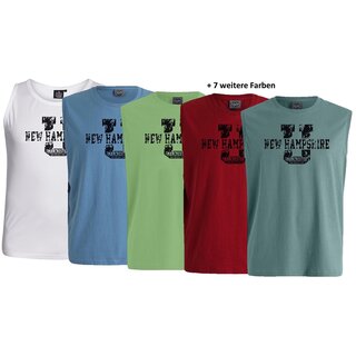 bergren Tanktop AHORN SPORTS 11 Farben Druck New...