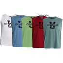bergren Tanktop AHORN SPORTS 11 Farben Druck New...