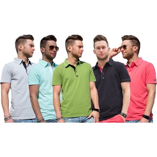 Cooles BLACK ANTZZ Poloshirt POLO ONE 5 Farben Schriftzug...