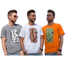 Cooles BLACK ANTZZ T-Shirt Big BLOCK in 3 Farben mit...