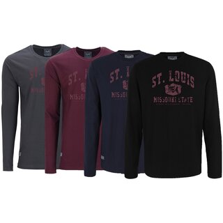 bergren Longshirt AHORN SPORTSWEAR 5 Farben St. Louis...