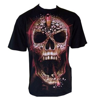 Krasses Spiral T-Shirt HEAD SHOT schwarz M,L und XXL