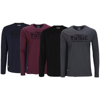 bergren Longshirt AHORN SPORTSWEAR 5 Farben Vintage...