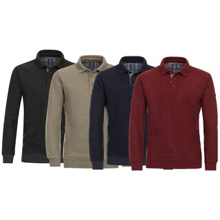 Redmond Polo-Sweatshirt 4 Farben S-2XL Regular Fit