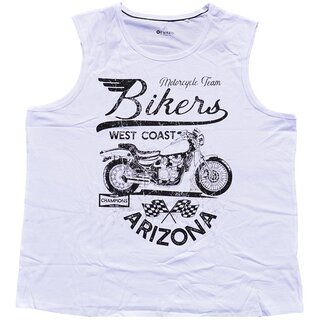 bergren Tanktop Trgershirt Top Biker Wei 4XL