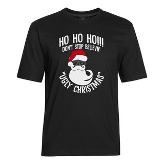 Schickes T-Shirt AHORN SPORTSWEAR Schwarz Druck Ugly...