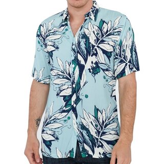 Yves Enzo Viskose-Herrenhemd Digitaldruck VS-50-22  S-XXL