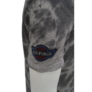 Brandneu ! Designer T-Shirt von CARISMA in Grau/Beige Oil Dyed CRM4430