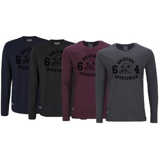 bergren Longshirt AHORN SPORTSWEAR 4 Farben Original...