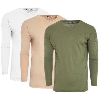 Brandneu Designer Langarm-T-Shirt CARISMA 3 Farben CRM3277