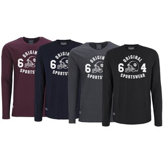 bergren Longshirt AHORN SPORTSWEAR 4 Farben Original...