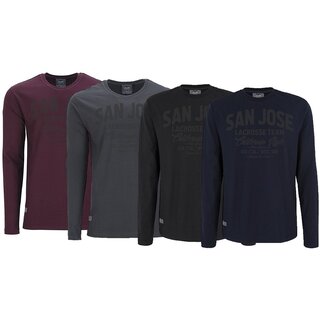 bergren Longshirt AHORN SPORTSWEAR 4 Farben San Jose...
