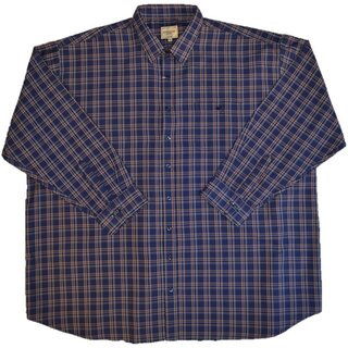 KAMRO bergren Herren-Hemd Download Blau/Braun/Beige...