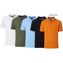 REDMOND Poloshirt Piqu Brusttasche 12 Farben 2XL-6XL...