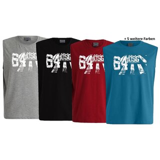 bergren Tanktop AHORN SPORTSWEAR 9 Farben Druck OSG 64...