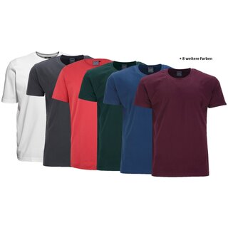 Übergrößen Basic T-Shirt AHORN SPORTSWEAR 15 Farben