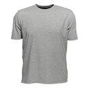 Übergrößen Basic T-Shirt AHORN SPORTSWEAR grey melange 9XL