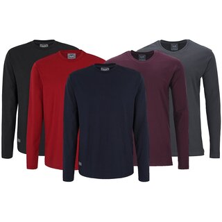Übergrößen Basic-Longsleeve-T-Shirt AHORN SPORTSWEAR 5 Farben 3XL-10XL