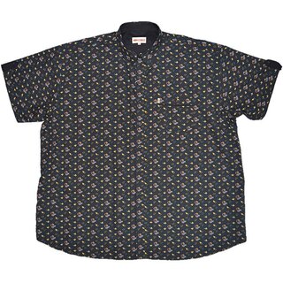 KAMRO bergren Kurzarm-Herrenhemd gemustert 7XL-8XL