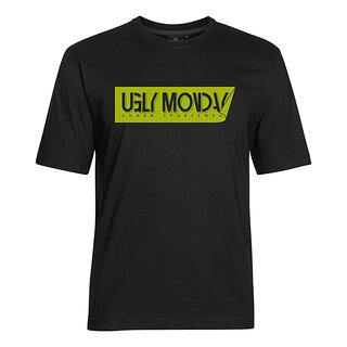 Übergrößen Schickes T-Shirt AHORN SPORTSWEAR Ugly Monday (grün) Schwarz 6XL-10XL
