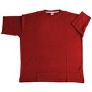 Übergrößen !!! Basic T-Shirt HONEYMOON Rot 5XL