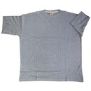 Übergrößen !!! Basic T-Shirt HONEYMOON Graumelange 10XL