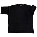 Übergrößen Basic T-Shirt HONEYMOON Schwarz 15XL