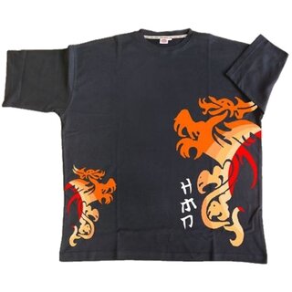 Übergrößen !!! Design T-Shirt HONEYMOON Dragon 3XL bis 15XL