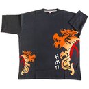 Übergrößen !!! Design T-Shirt HONEYMOON Dragon 4XL