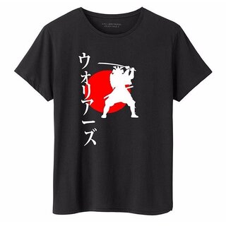bergren Designer T-Shirt HONEYMOON schwarz Samurai...
