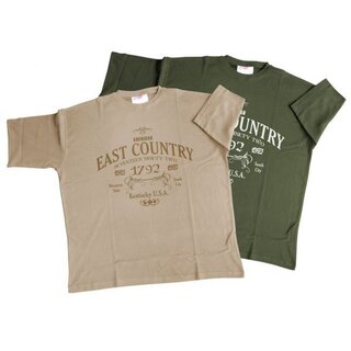 bergren Designer T-Shirt HONEYMOON sand oder armygreen...