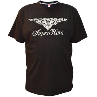 Übergrößen !!! Designer T-Shirt HONEYMOON SuperHero 4XL 