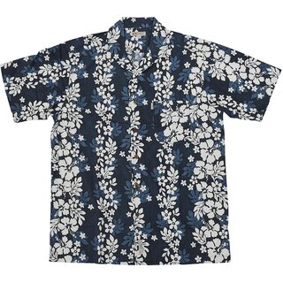 Kurzarm Hawaii Hemd KAMRO 14205 blau/wei S-XXL