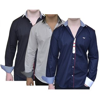 Brandneu Designer Hemd CARISMA 3 Farben uni CRM8037