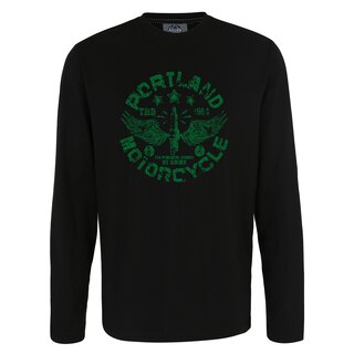 bergren Longshirt AHORN SPORTSWEAR Schwarz Motorcycle...