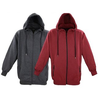 bergrssen Schicke Sweatjacke Lavecchia in Bordeaux LV-600A