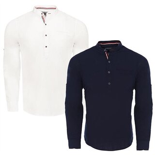 Brandneu Fischerhemd mit Leinen Krempelrmel CARISMA 2...