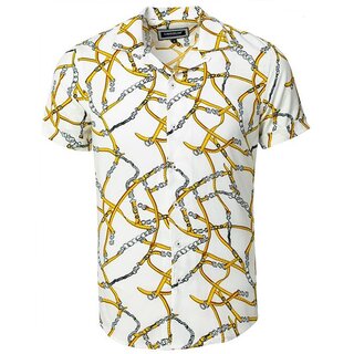 Brandneu Hawaii Hemd CARISMA in Wei gemustert CRM9106 S-XXL