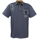 bergrssen Hippes Polo-Shirt Kurzarm LAVECCHIA Anthrazit...