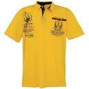 bergrssen Hippes Polo-Shirt Kurzarm LAVECCHIA Gelb 5XL