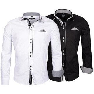 Brandneu Designer Herrenhemd CARISMA 2 Farben uni CRM8249