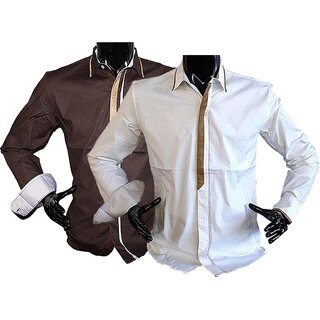 Brandneu Designer Herren-Hemd CARISMA 2 Farben uni CRM8079